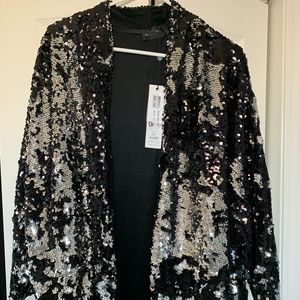 Sequined Oversized Jacket (NEVER WORN)